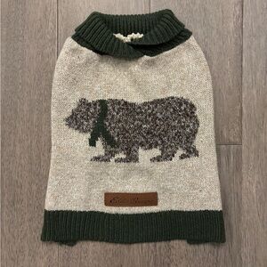 Eddie Bauer Dog Sweater - polar bear
